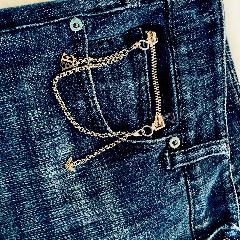 🌟🌟🌟EC EMPORIO ARMANI WOMAN JEANS SZ 8/10🌟🌟🌟🌟🌟🌟🌟🌟🌟🌟🌟🌟🌟🌟🌟🌟🌟🌟 - Picture 3 of 13